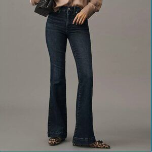 Good American Always Fits Good Legs Flare Trouser Jeans - Size 00-4